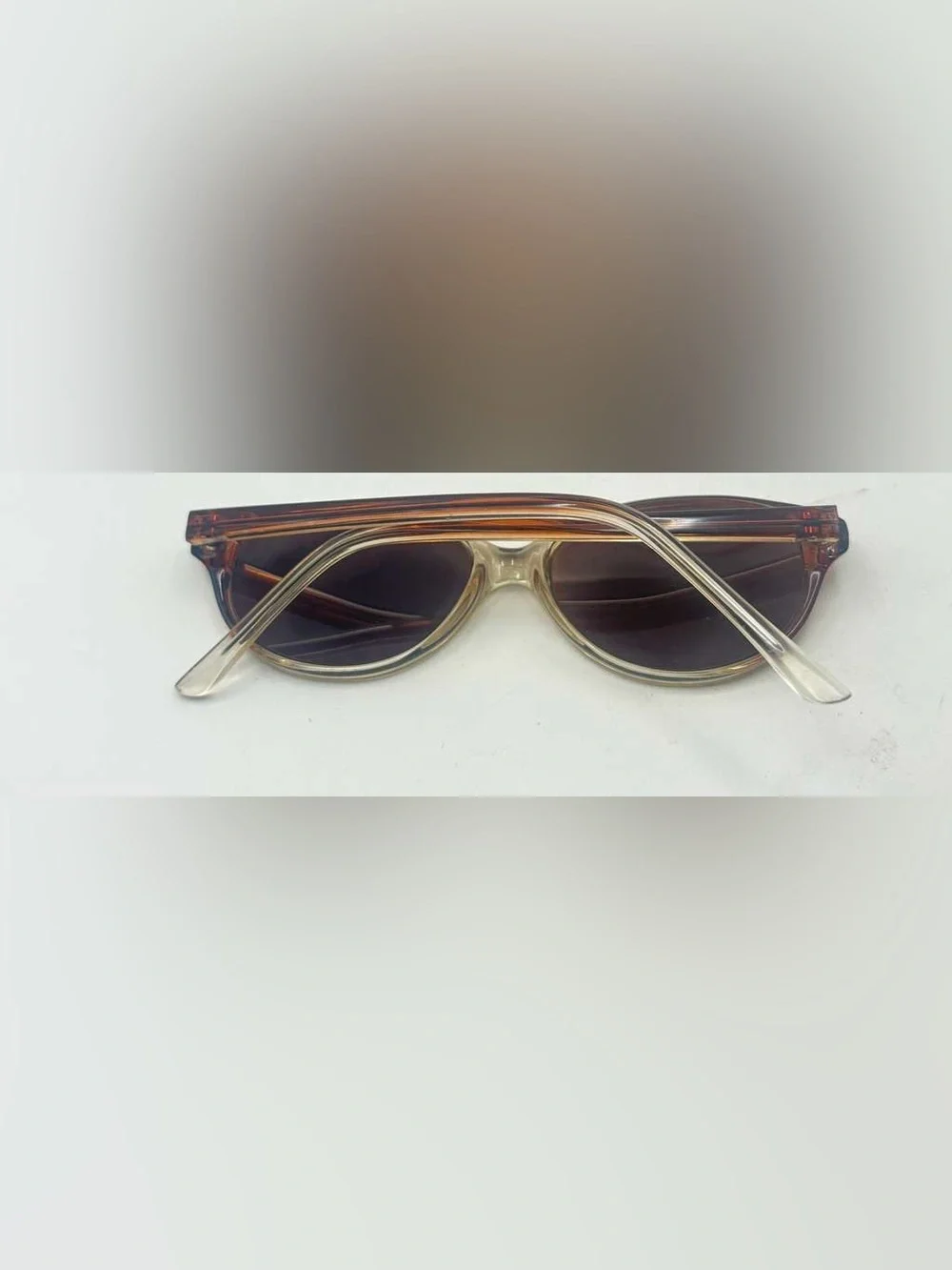 Brown Oval Sunglasses Frames Only